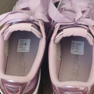 Zapatillas Puma Vikky Platform Ribbon P Rosa