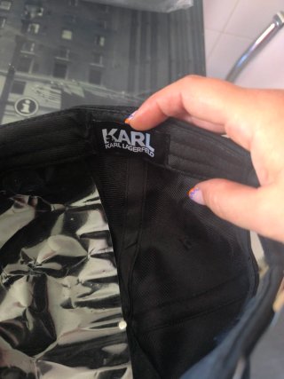 Gorra Karl Lagerfeld Negra mujer o unisex