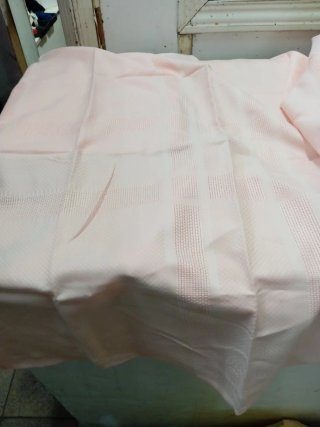 Manteles de tela rosa para restaurante