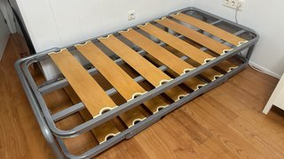 Somier 90x190 + Cama Nido + cabecero forja