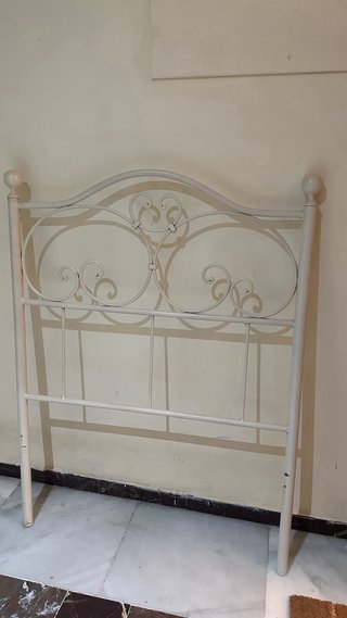 Somier 90x190 + Cama Nido + cabecero forja