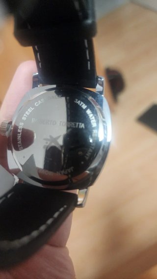 Roberto Torretta Reloj Negro/Plata