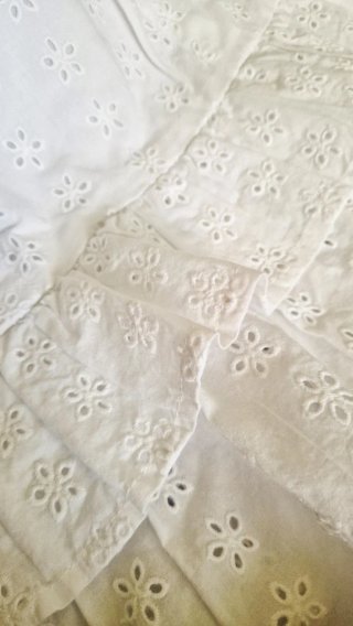 Camiseta tirantes volantes blanca