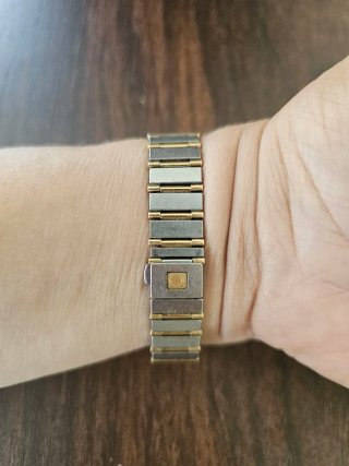 Omega Constellation Reloj Oro y Plata