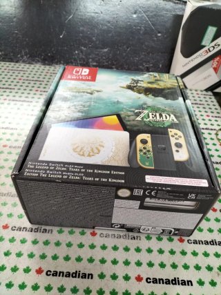 Nintendo Switch OLED Edición Zelda TotK