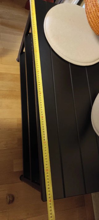 Perchero y banco Ikea NIPÅSEN recibidor