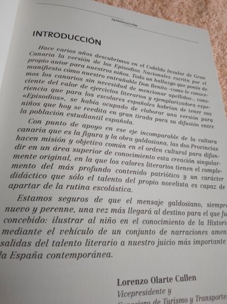 LOTE EPISODIOS NACIONALES PARA NIÑOS