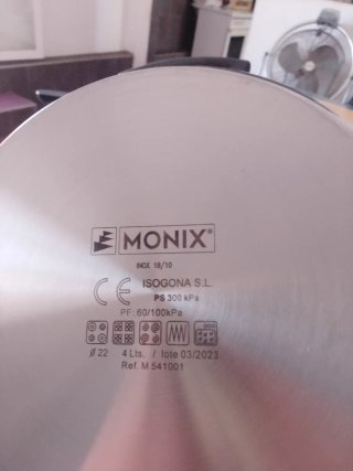 Duo Ollas Monix Inducción 4L y 6L Mai usate
