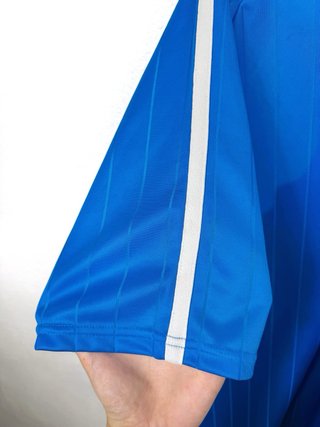 Camiseta Nike Fútbol Vintage 2000s Oversize Azul