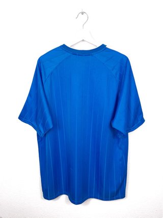 Camiseta Nike Fútbol Vintage 2000s Oversize Azul