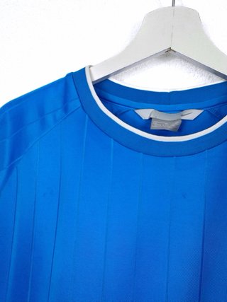 Camiseta Nike Fútbol Vintage 2000s Oversize Azul