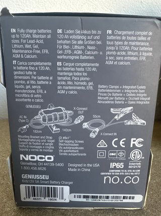 Cargador de Baterías Coche/Moto