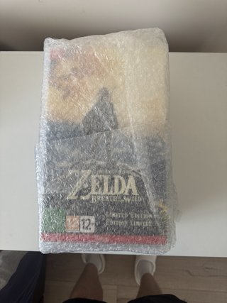Zelda Breath of the Wild Coleccionista SIN JUEGO
