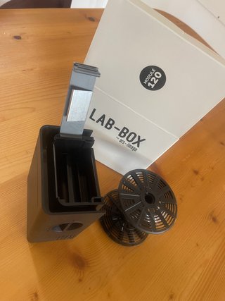 Lab Box 135 y 120mm revelado con luz diurna