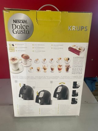 Cafetera Nescafé Dolce Gusto Krups Negra