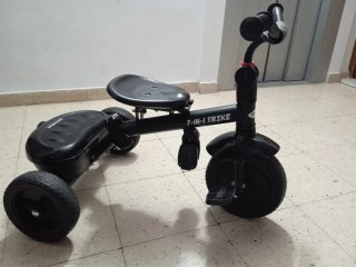 Triciclo 7-en-1 Negro