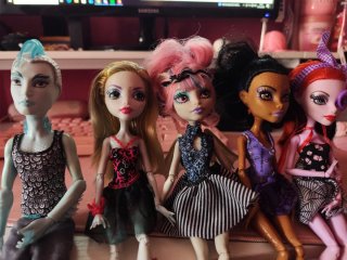 Pack Muñecas Monster High dance class 5