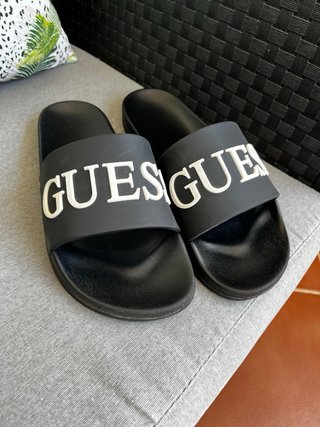 Chanclas Guess Negras Talla 44