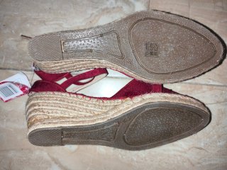 Sandalias cuña mujer talla 39