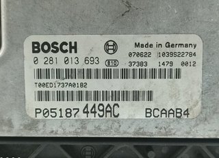 Dodge 2020615 centralita motor 0281013693 caliber