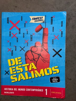 Libro de Historia del Mundo Contemporáneo 1bach