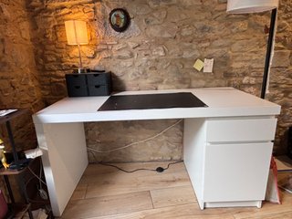 Escritorio IKEA MALM Blanco