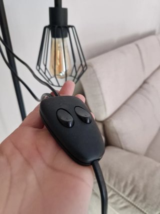 Lampada da terra Inspire Tabodi Nero