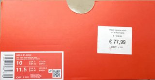 Zapatillas Nike P-6000 Talla 44
