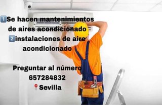 Se monta aire acondicionado y se desmonta