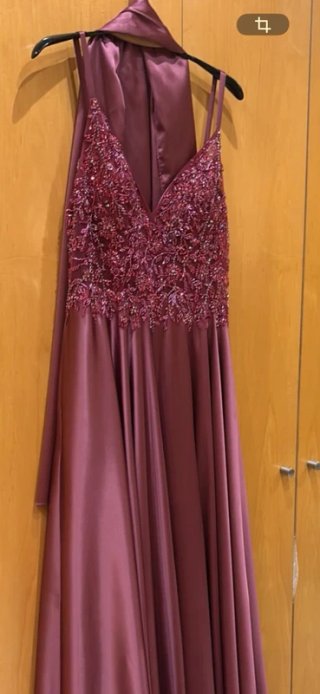Vestido de fiesta invitada rosa/morado