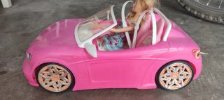 Coche rosa Barbie