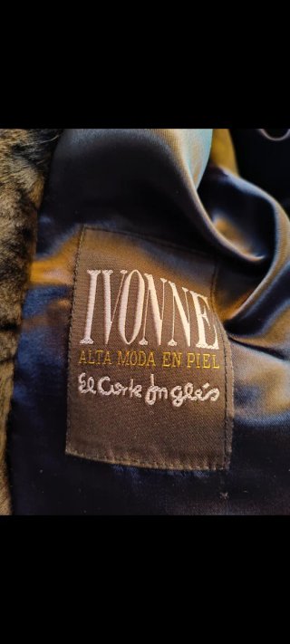 Chaquetón piel mouton y astracán mujer