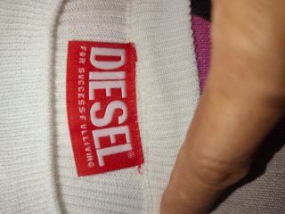 Top Diesel Blanco sin mangas