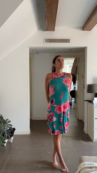 Falda floral