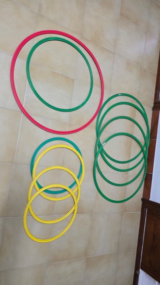 Lote Aros Gimnasia Rítmica (10 unidades)