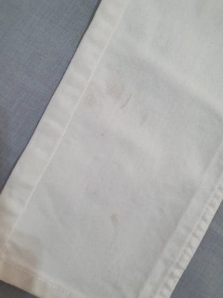 Pantalón Tejano Blanco
