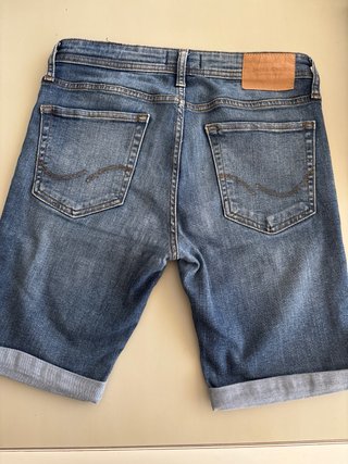 Pantalón Corto Vaquero Roto Jack&Jones