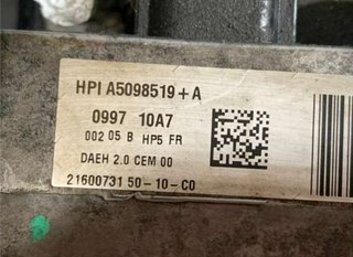 Peugeot 61176 9682527780 bomba dirección 407 2.0