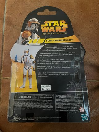 Comandante Cody Star Wars Hasbro