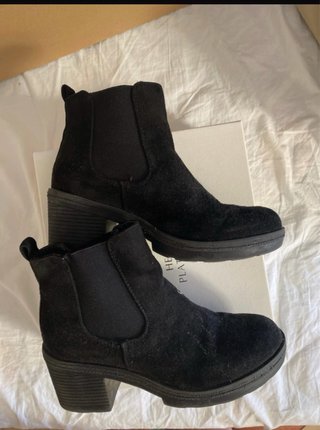 Botines negros mujer talla 36