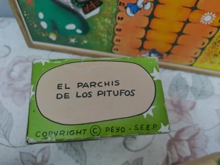 Set di figurine e gioco da tavolo I Puffi