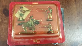 Lote 5 blister di soldatini di piombo Del Prado