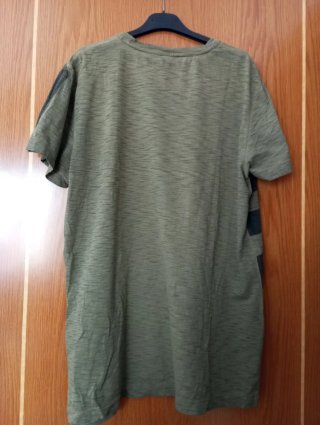 Camiseta Diesel Verde y Negra Talla L