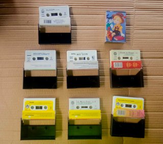 Lote 8 Casetes Infantiles Cuentos y Canciones