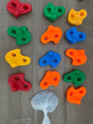 Presas de escalada para niño - Nuevas