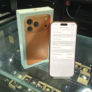iPhone 17 Pro Max 256GB Dorado/Naranja