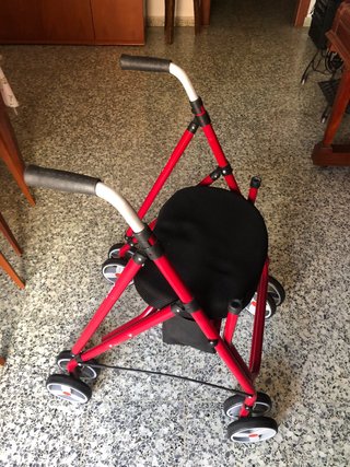 Andador Forta con asiento y bolsa