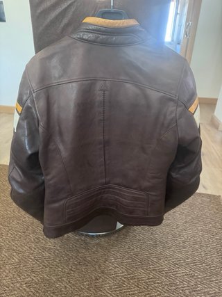 Chaqueta Dainese Cuero Marrón Talla M
