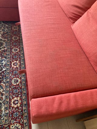 Sofá Cama Chaiselongue IKEA FRIHETEN Naranja
