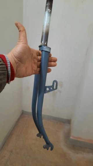 Forcella Bici Vintage Blu